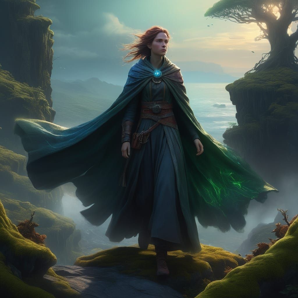 Ethereal Goddess of the Whirling Vortex