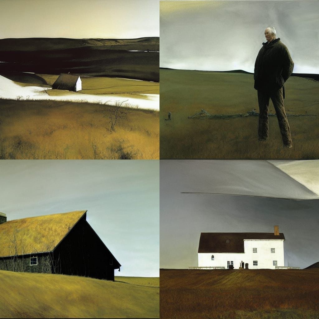 Realist Painting of Rural Americana