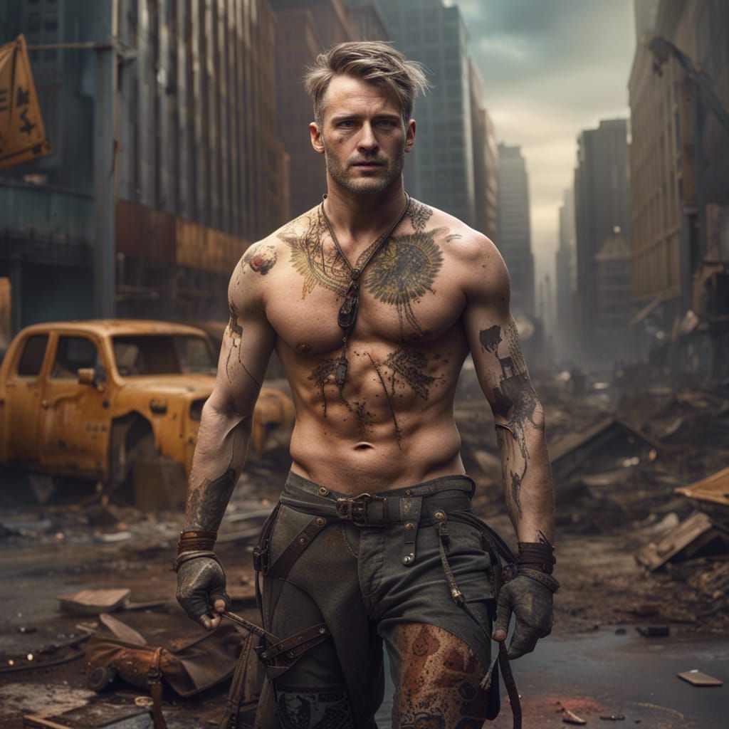 Post-Apocalyptic Washington DC: Detailed Matte Painting