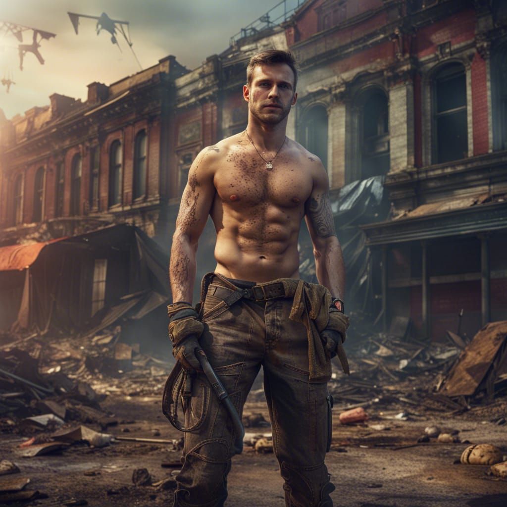 Post-Apocalyptic Gay Man in Washington D.C.