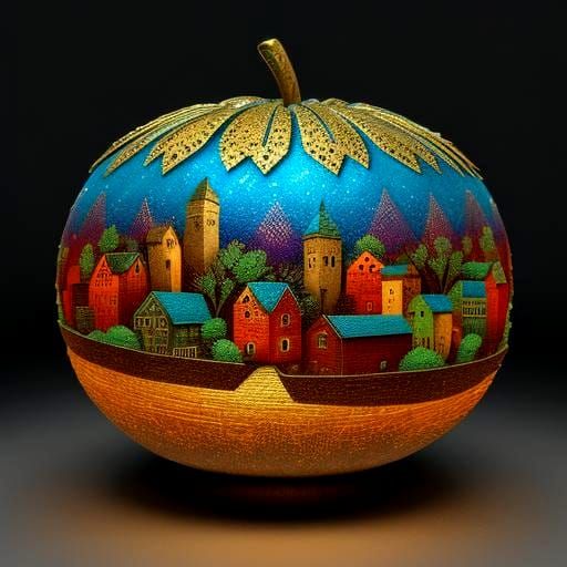 Core-crafted village!