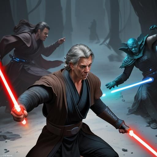 Jedi and Sith United Against Monsters