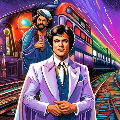 1977, Donny Osmond boarding the disco train