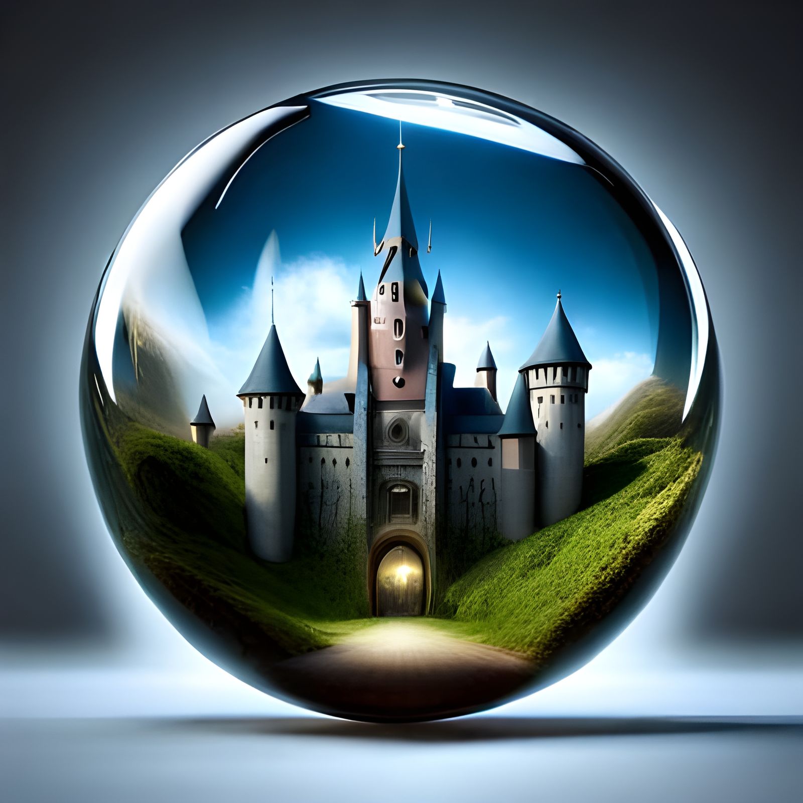 Castle in a Bubble
