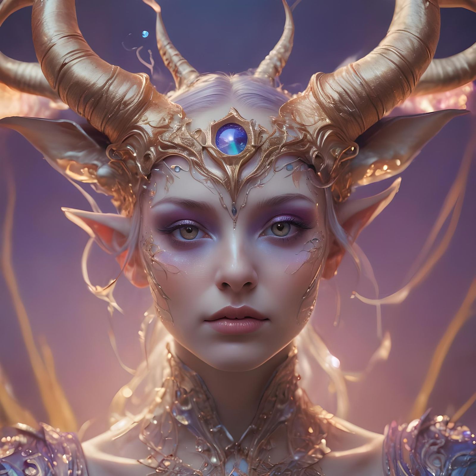 Mindblowing Fantasy Art Portrait in 16k Resolution