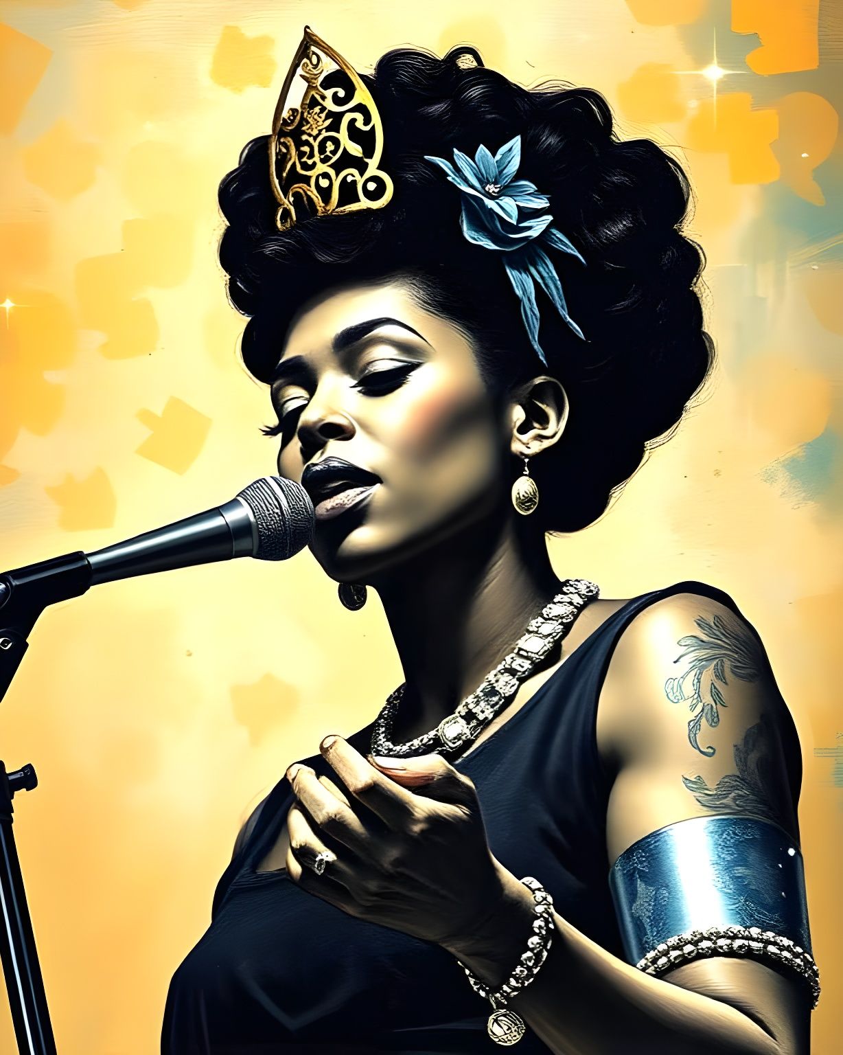 Jazz Legend in Cosmic Harmony