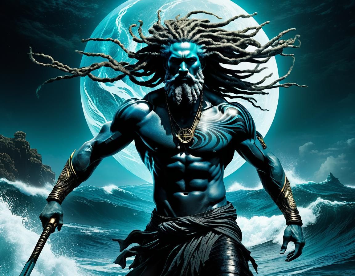 Eternal Neptune, God of Waves in Astral Style