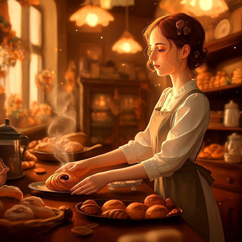 Anne and her Bakery 😌❤️