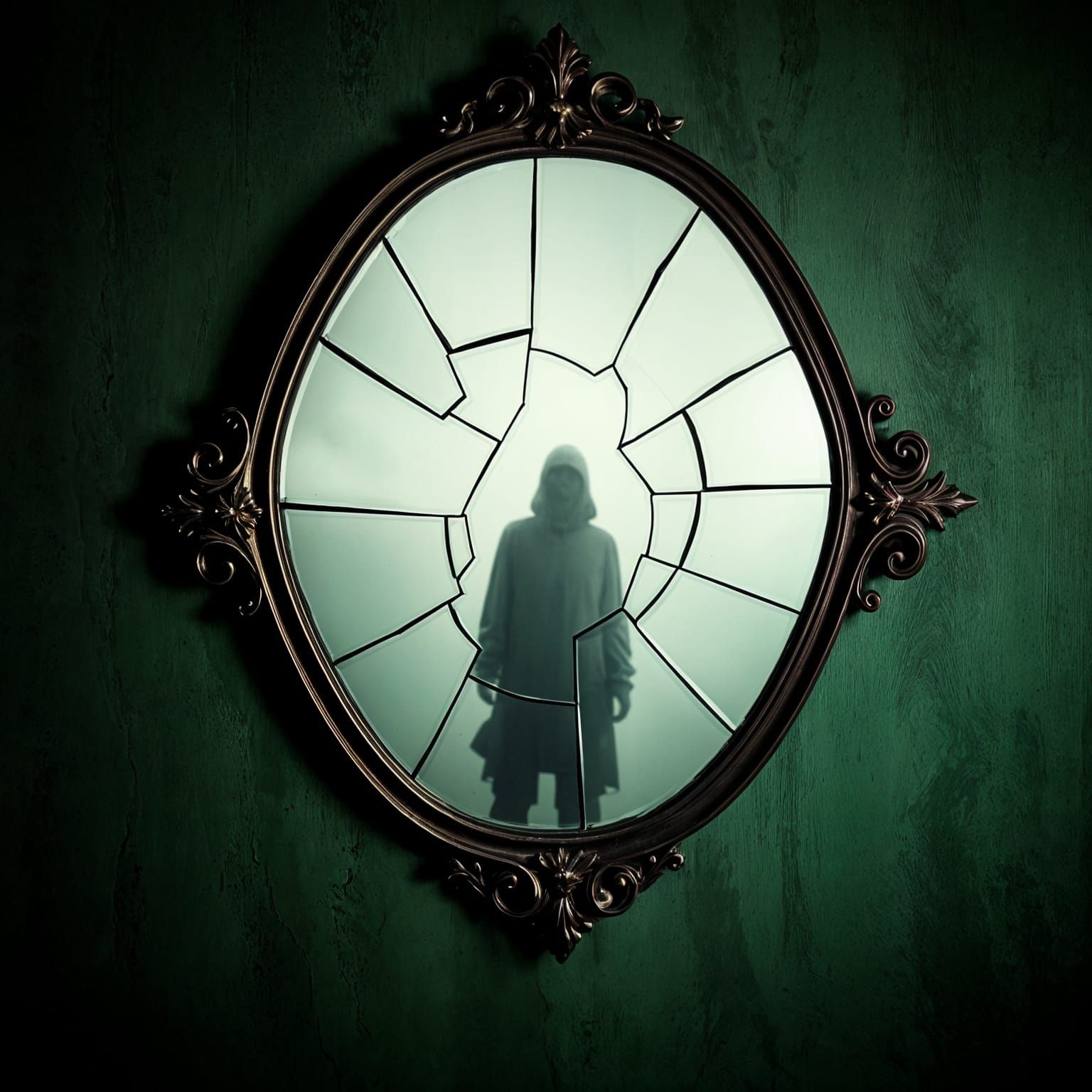 Don't look at a broken mirror