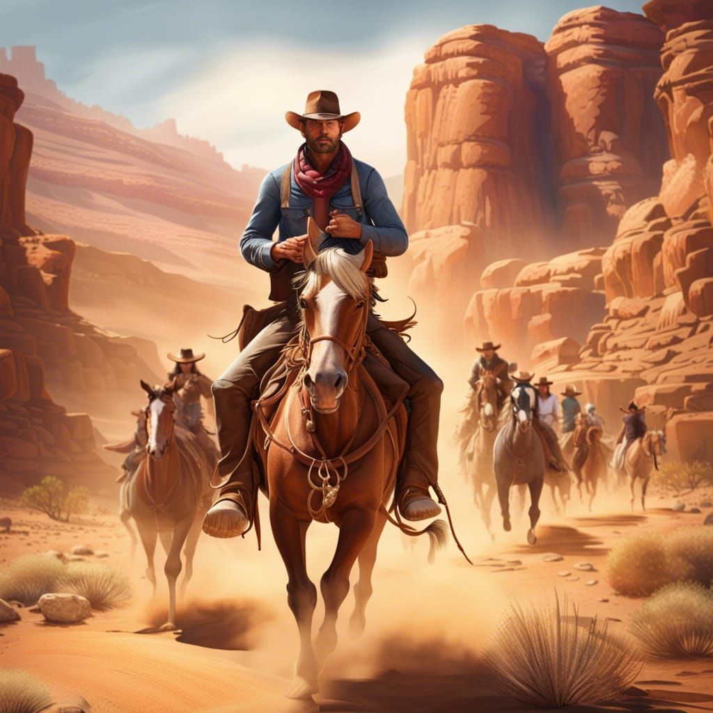 Cowboys Discover Hidden Treasures in Wild West