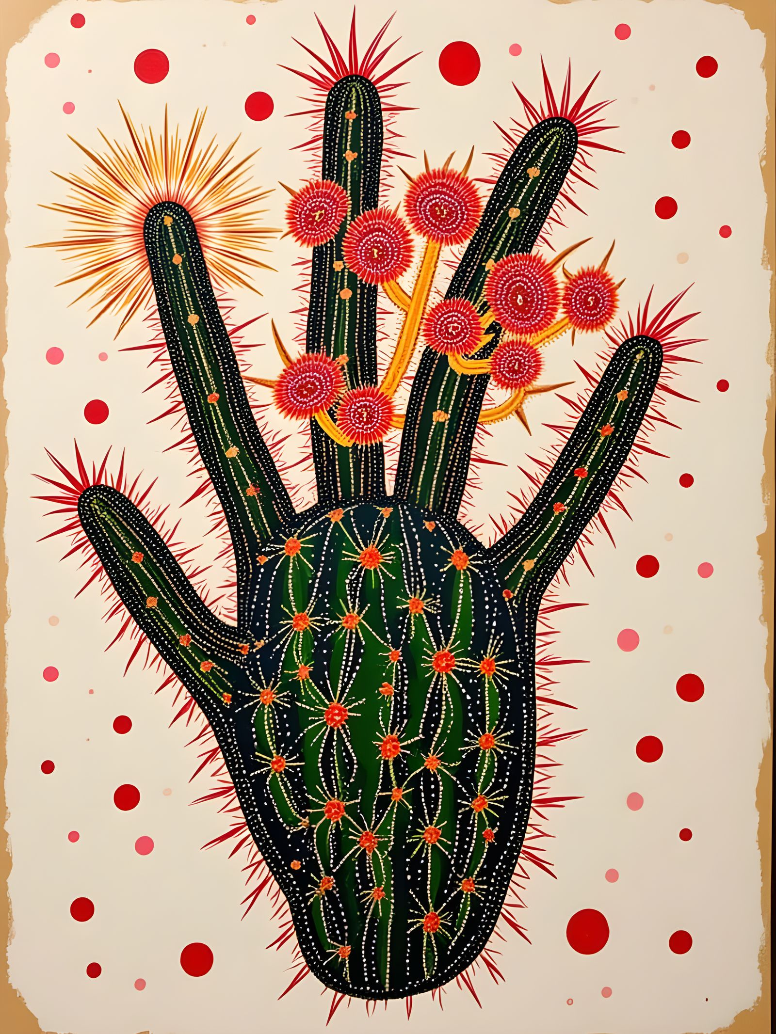 Cactus hands