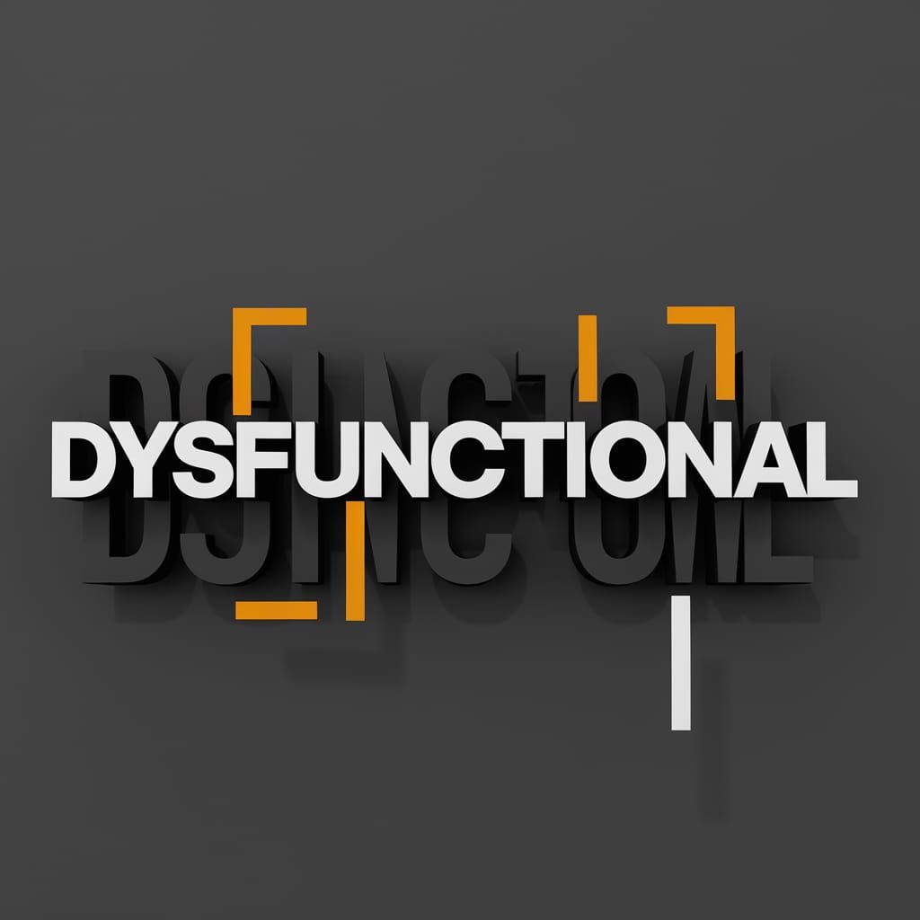 Dysfunctional Text Art