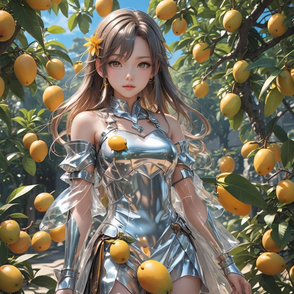Clear Mango in 3D Anime Art Style