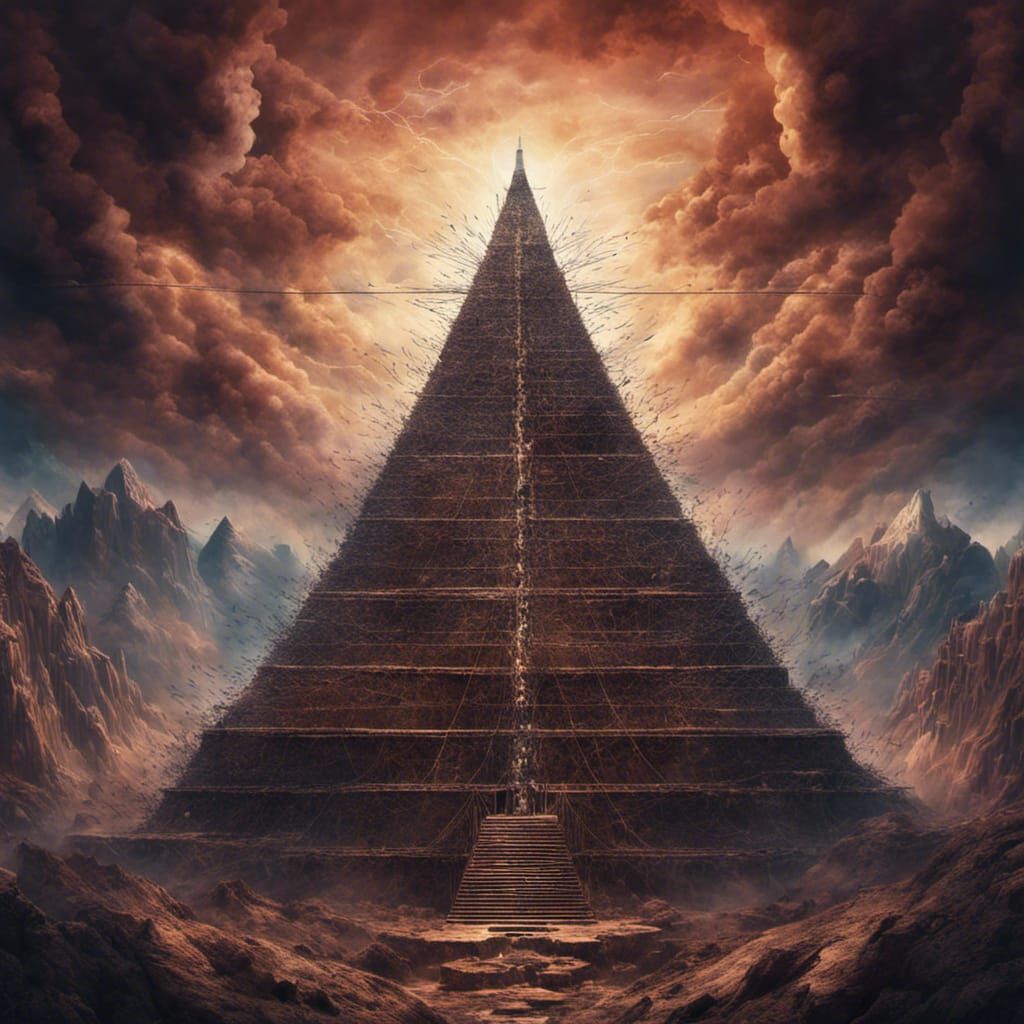 Threads of Power: Detailed Matte Painting in Deep Color