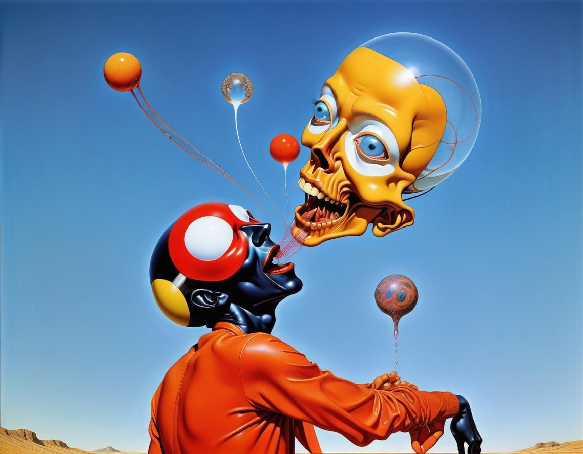 Psychedelic Fusion: Hyperdetailed Visionary Art