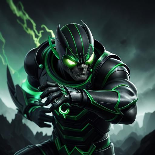 Ben 10 with Omnitrix and Nemetrix in HDR