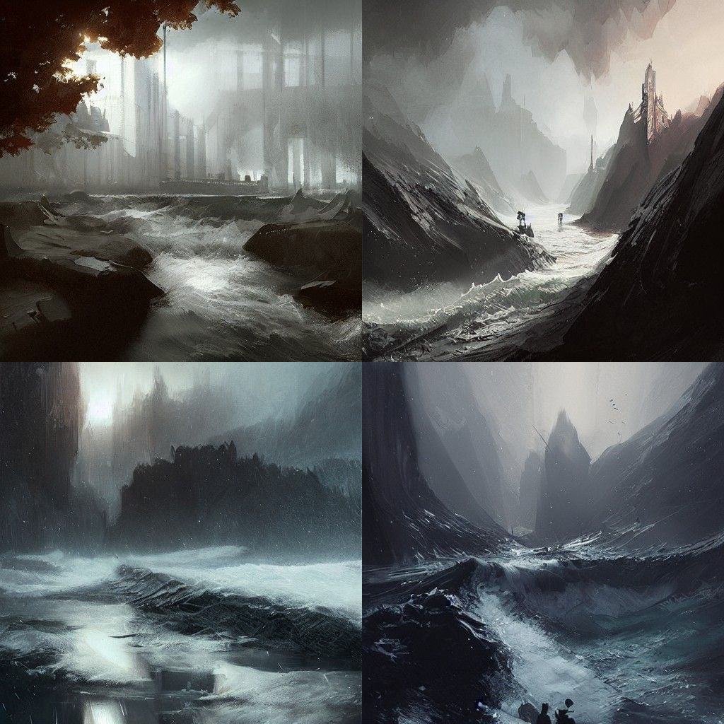 AI Interpretation of an Artist's Name