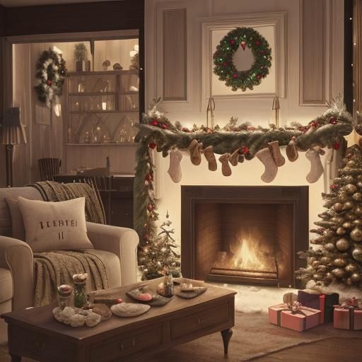 Cozy 1900s New Year's Eve Night