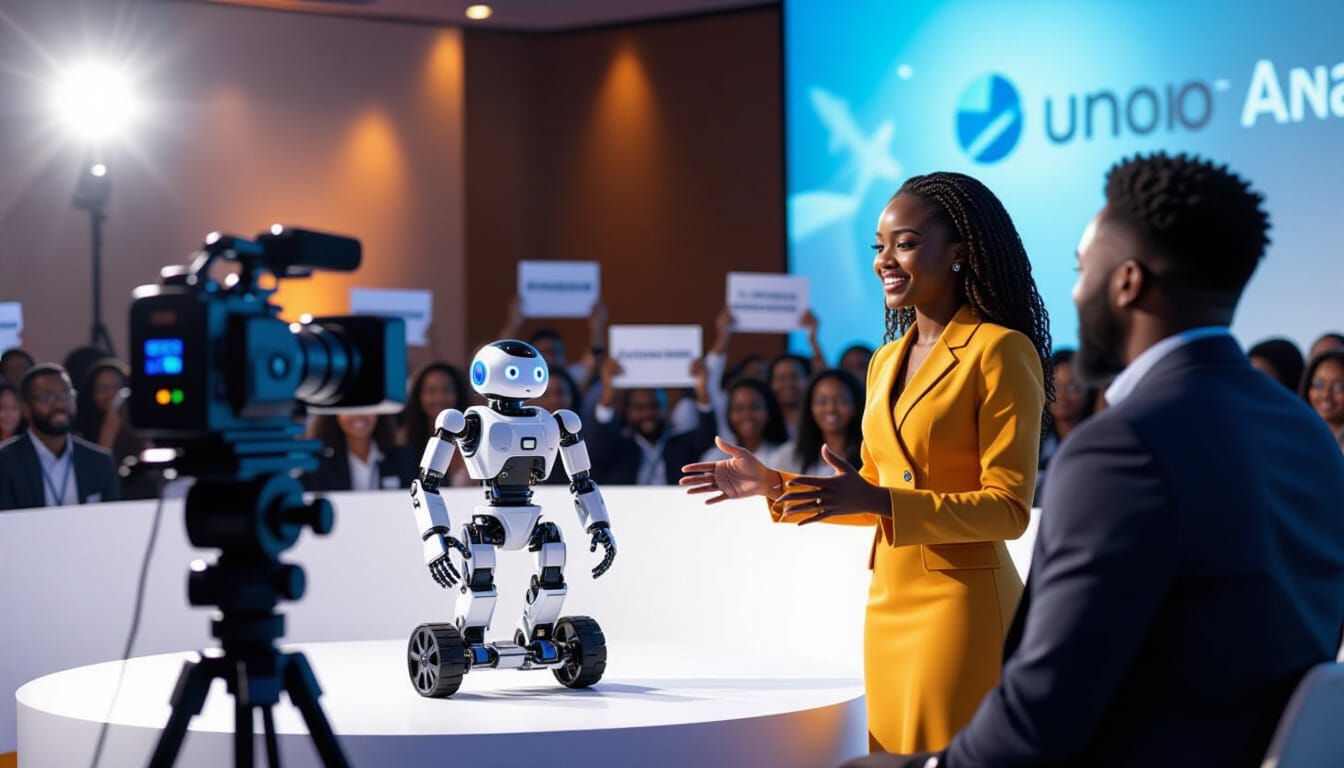 Nigerian Woman Presents Robotics Innovations at Tech Summit
