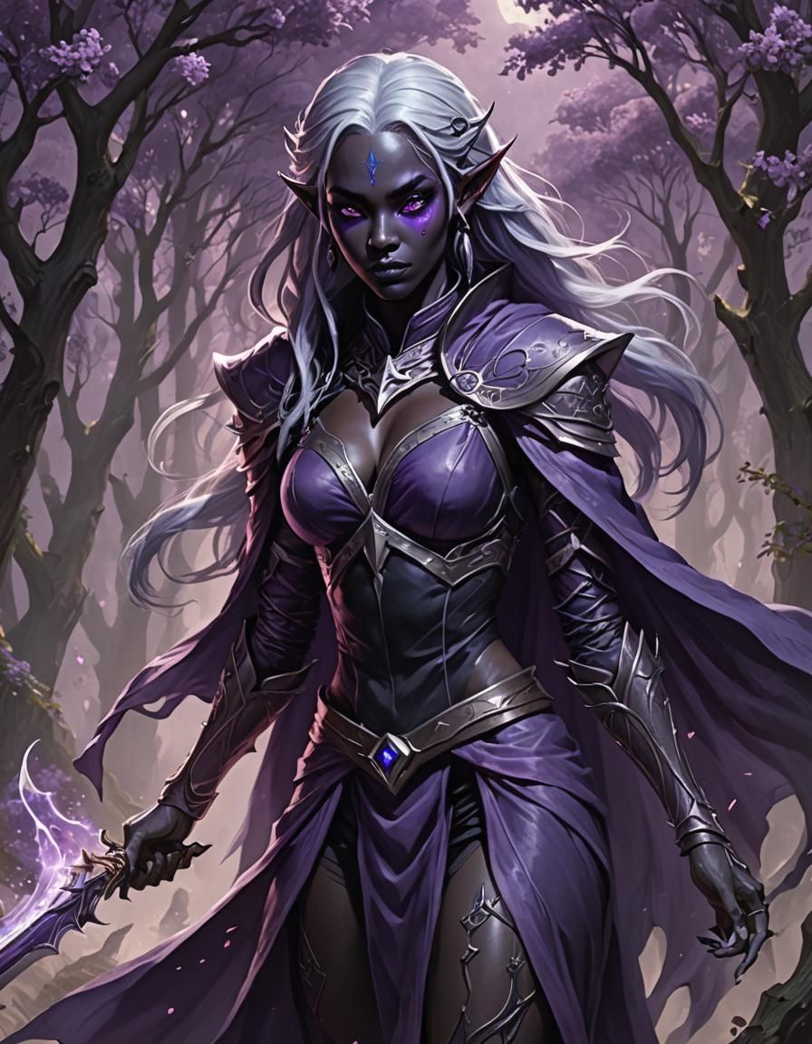 Drow Spellsword
