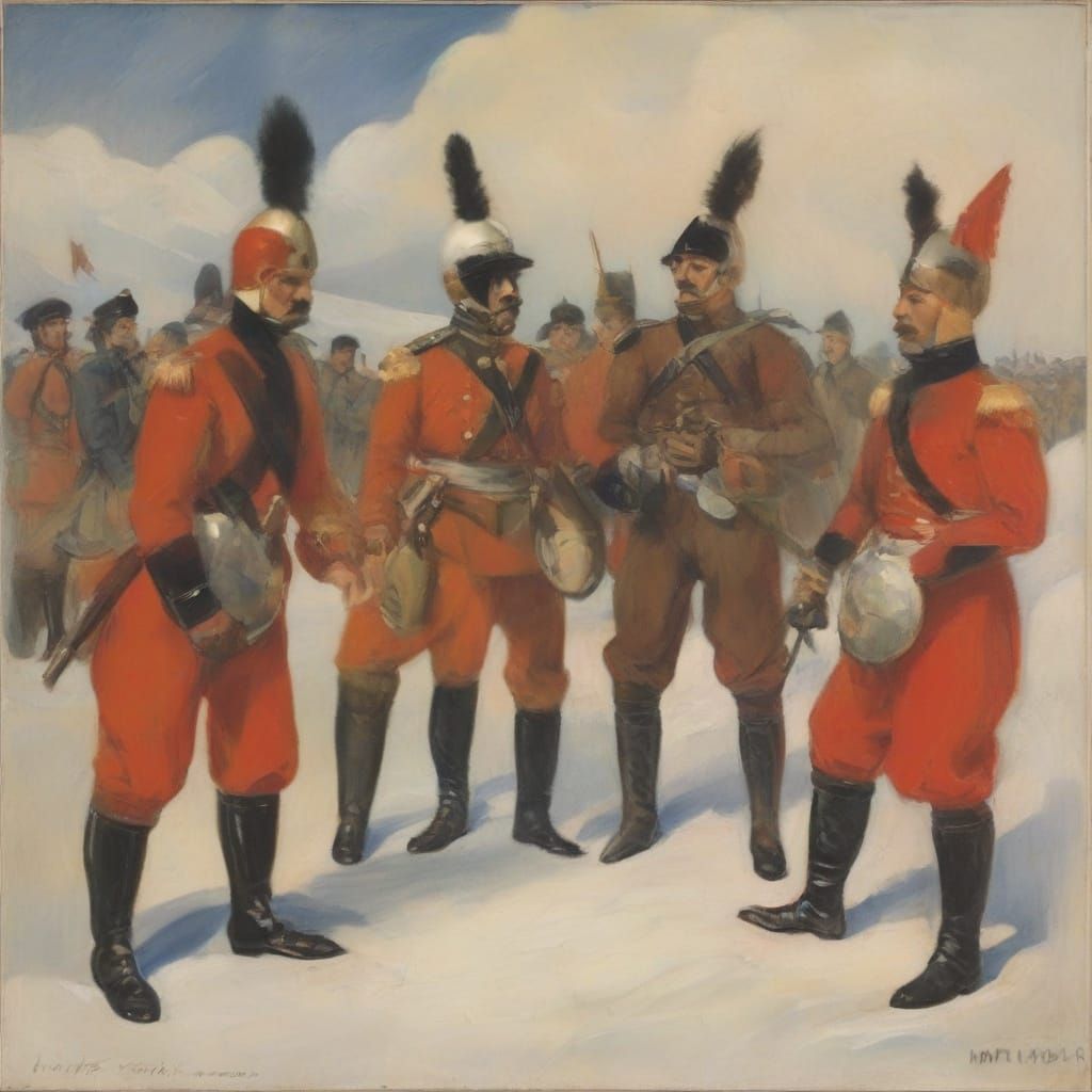 Chukotka Pilot Confronts Cardinal's Guards: Saryan and Macke...