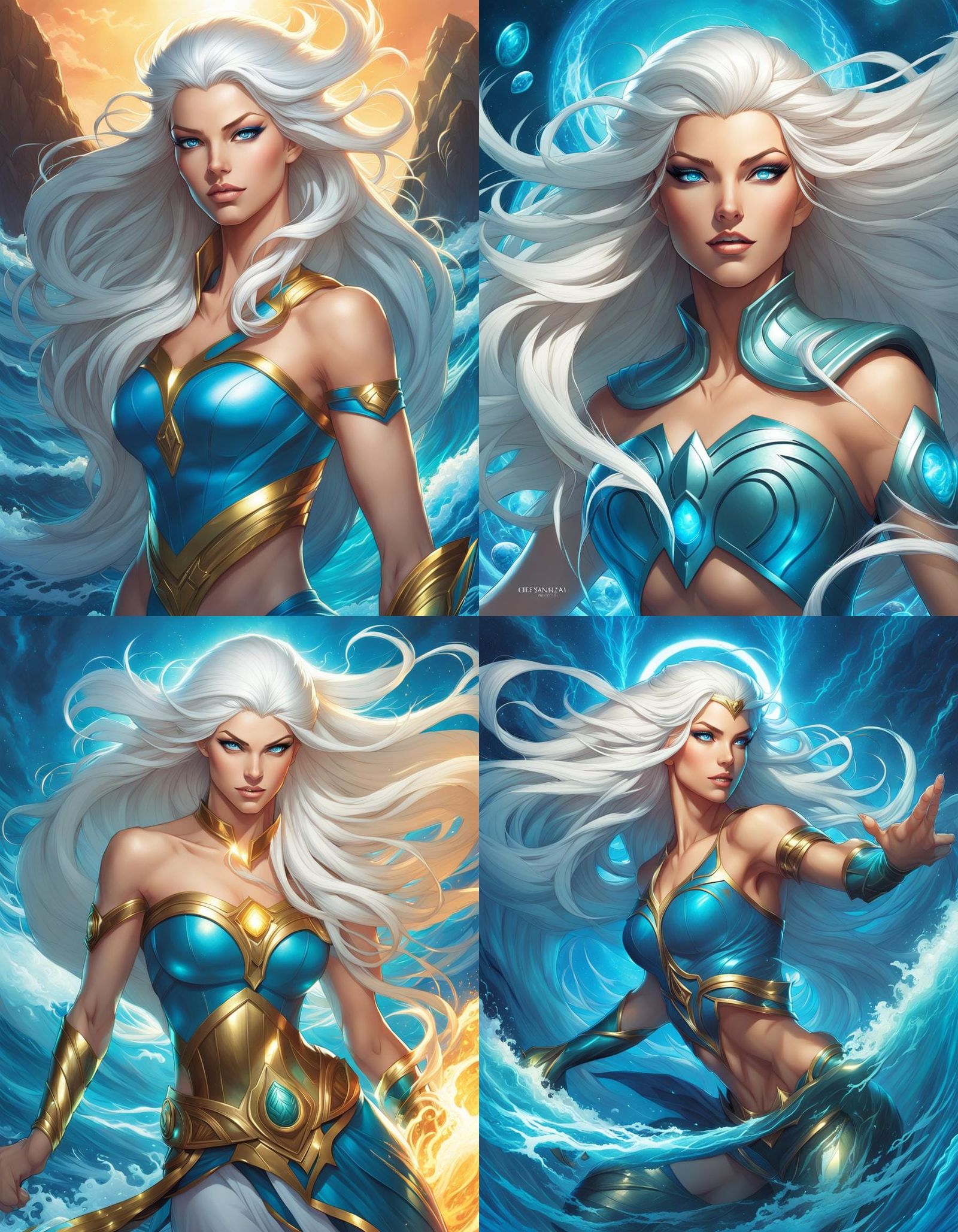 Female Poseidon