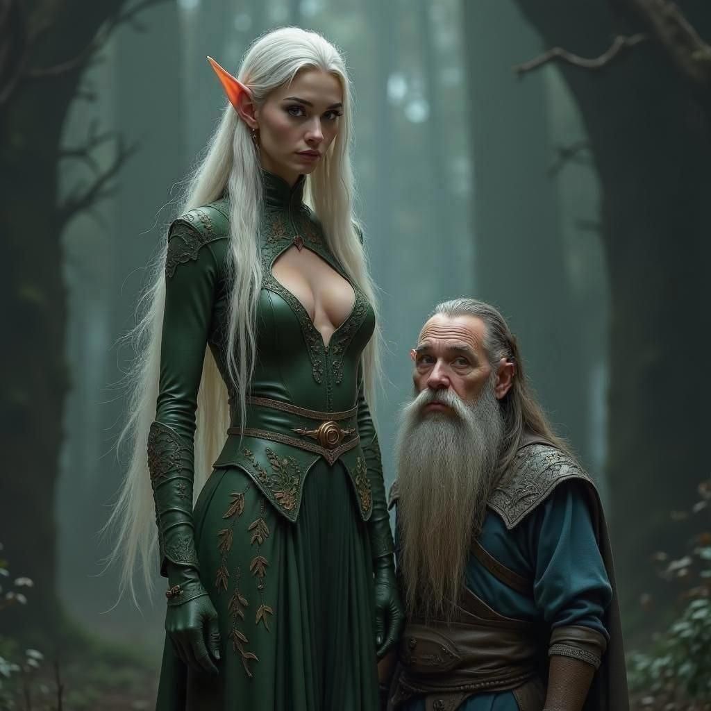 The Elf & The Dwarf: Love Knows No Height Limits!