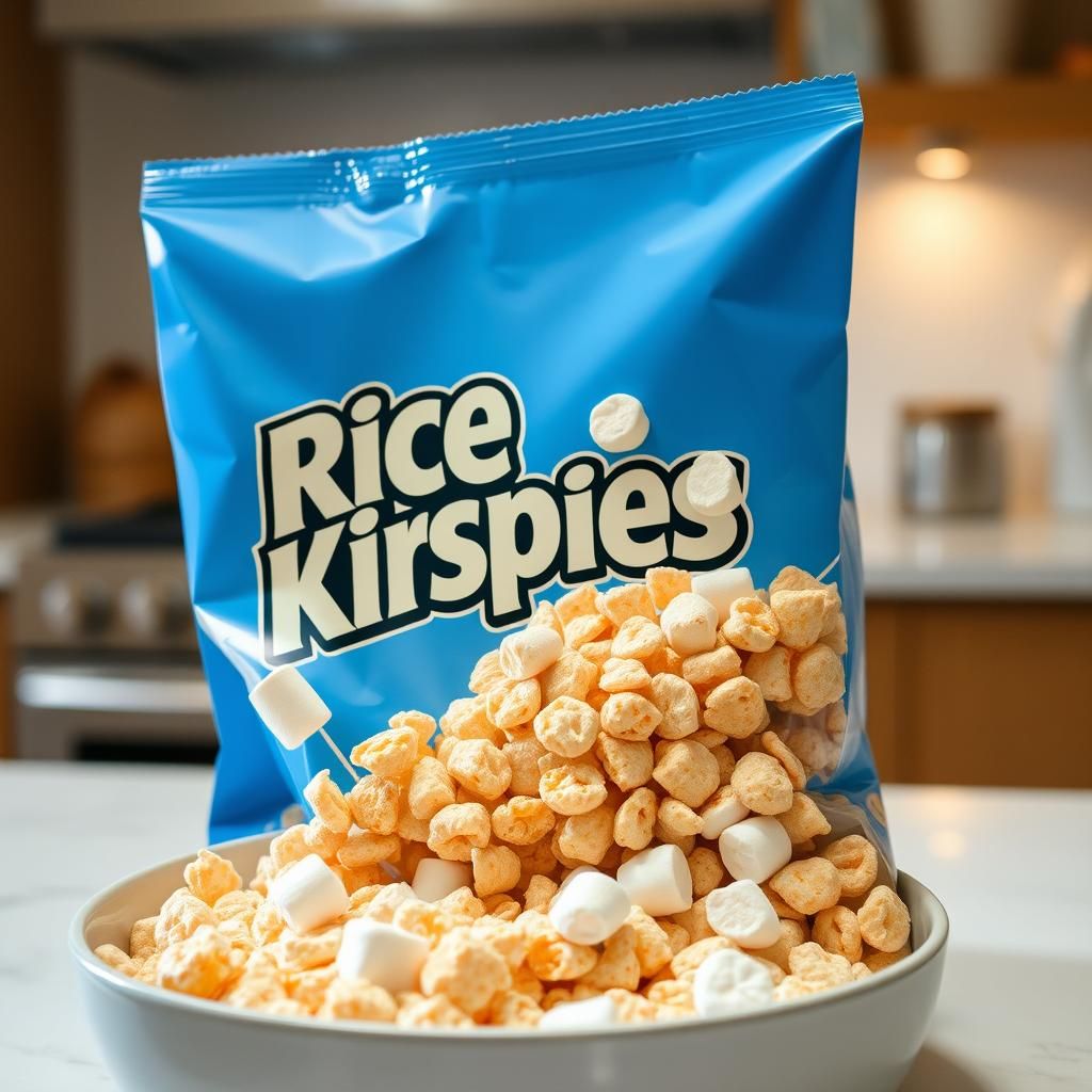 Rice Krispies Treat Ingredients in Modern Kitchen