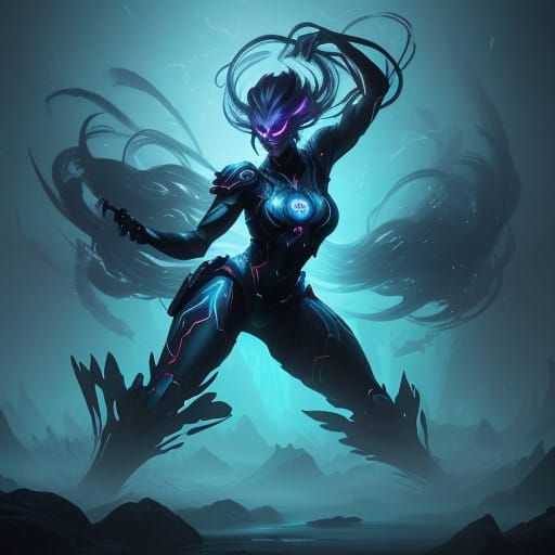 Sigma Big Gyatt: Cyberpunk Goddess of Wonder