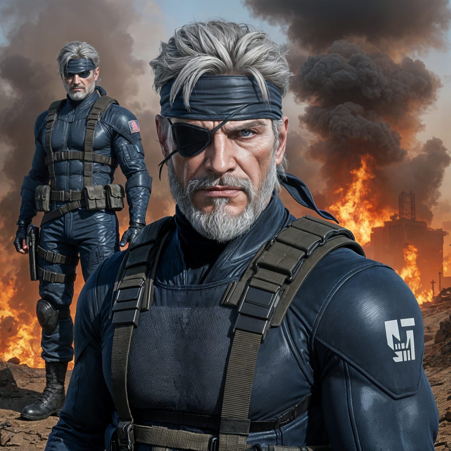 Old Snake - Metal Gear Solid 4: Guns of the Patriots