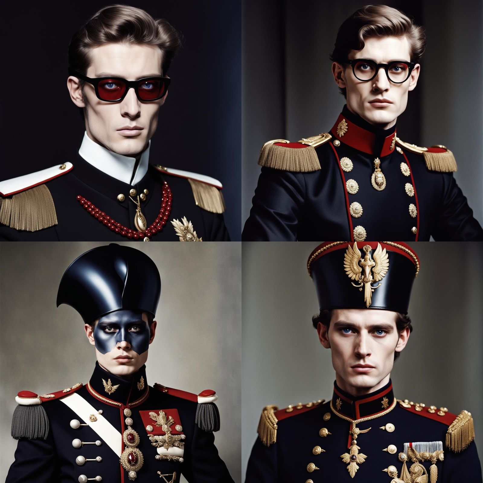 Obsidian-Skinned Hussar of Poland in Dark Style