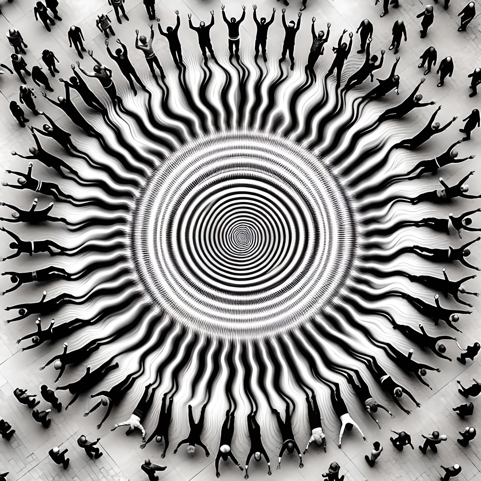 Infrared Spirograph: Circular Motion Creates Optical Illusio...