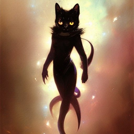 Cosmic kitten