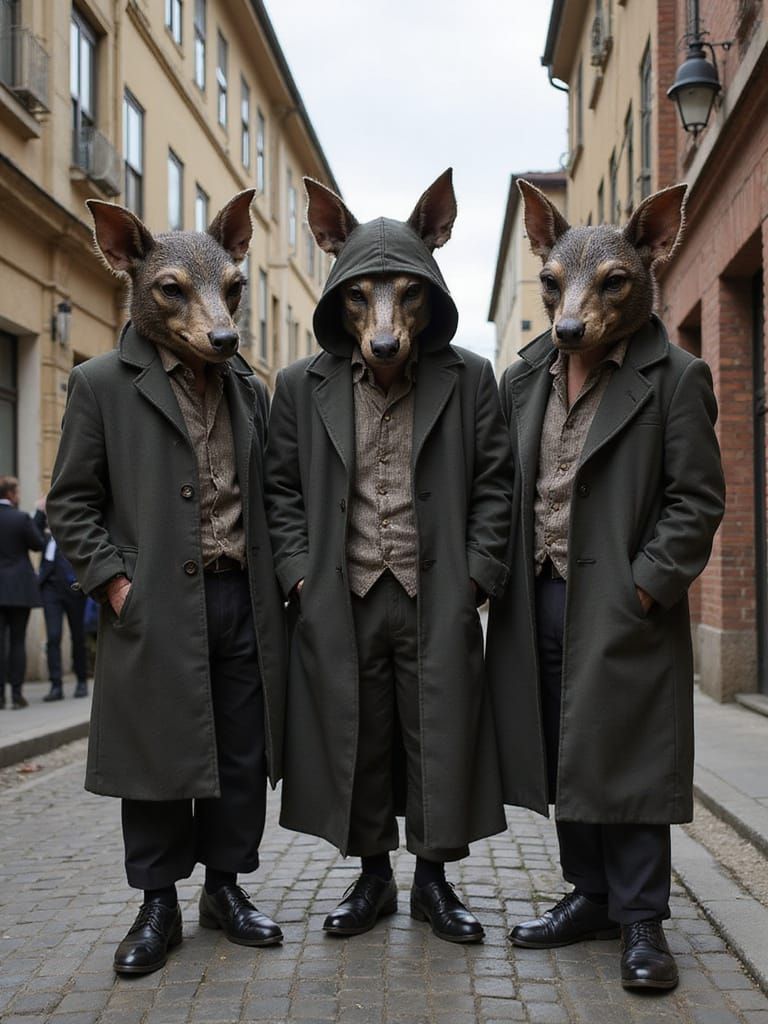 The Three Street-Wise Weadlufy Deapas