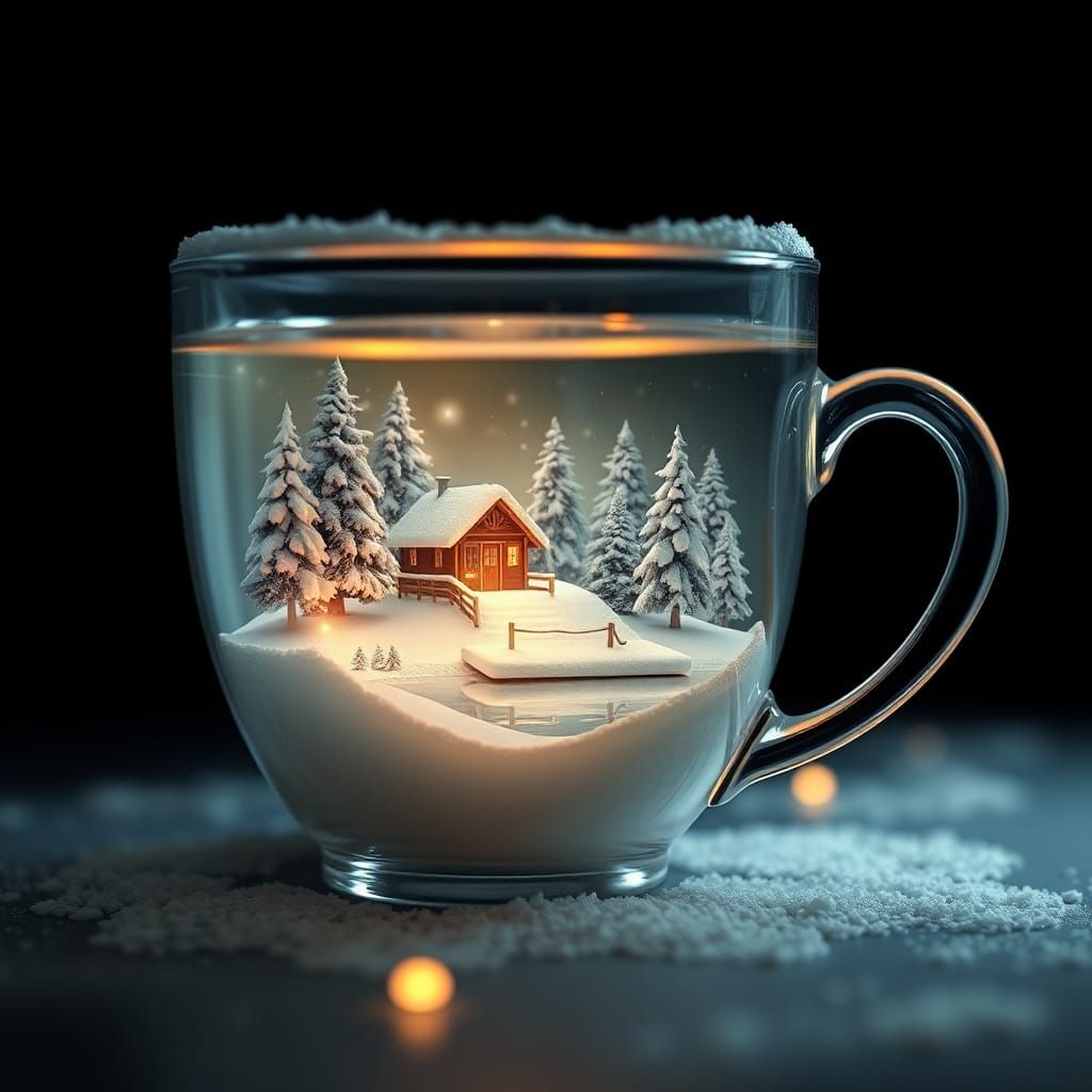 Winter Wonderland in a Teacup