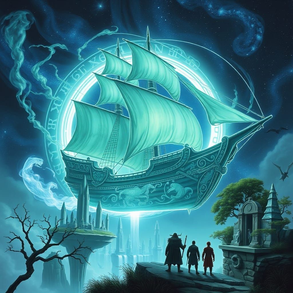 The Flying Dutchman Emerges from Fantasy Portal