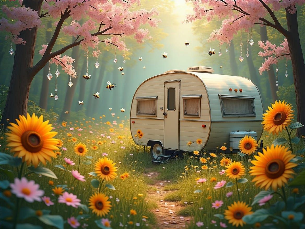 Whimsical Woodland Glade