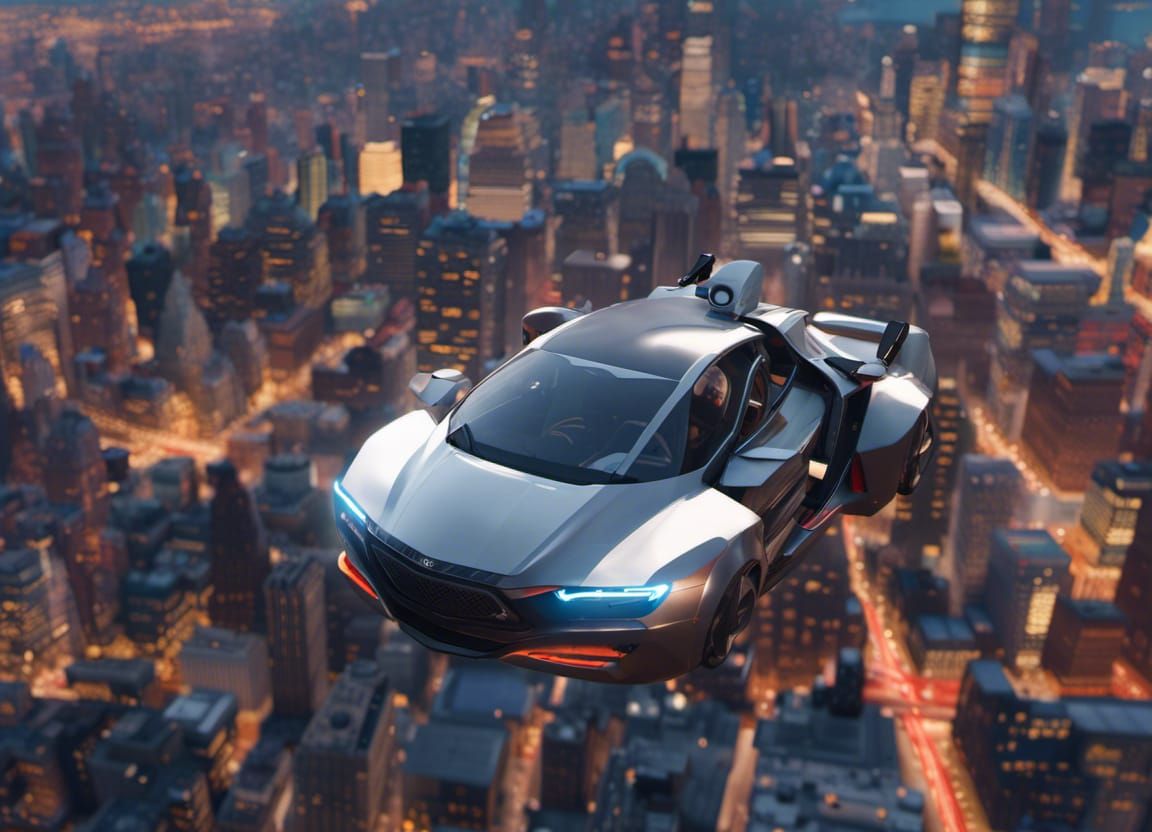 Flying Car to Avoid Cross-Town Traffic