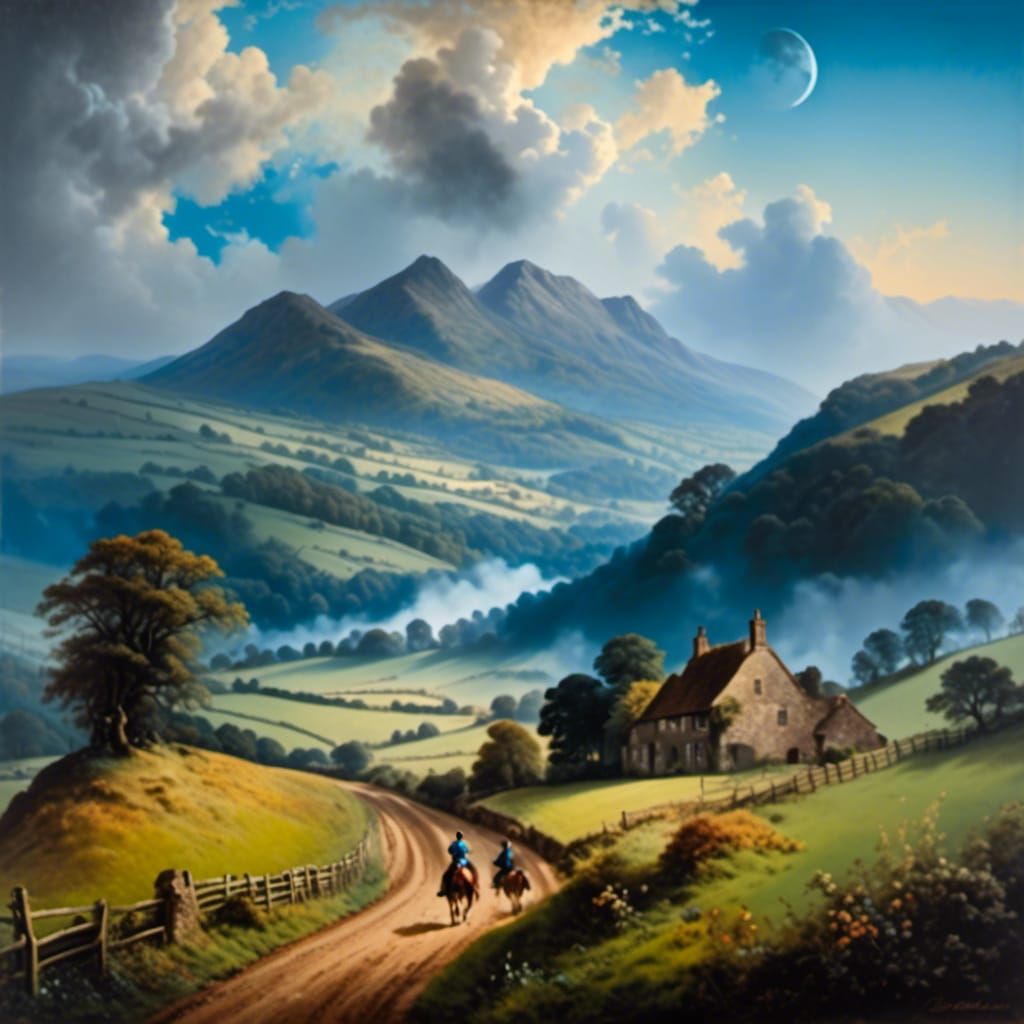 Enchanting Historical Portrait in Oil