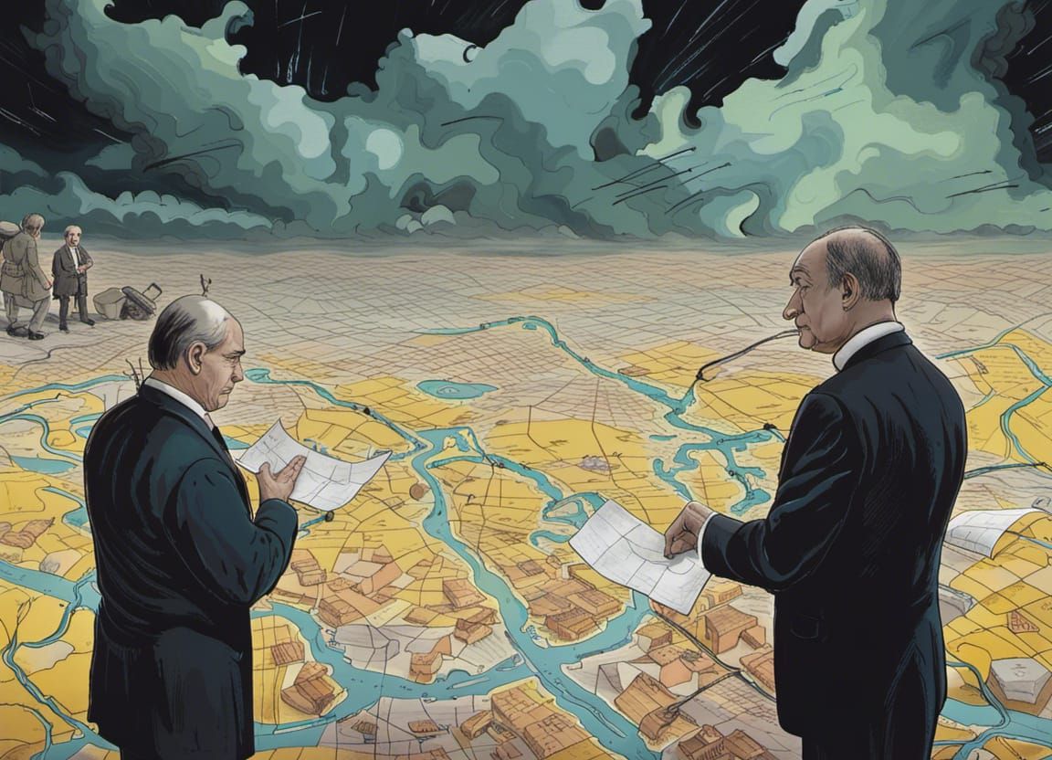 Political Cartoon: Dreamlike View of Ukraine