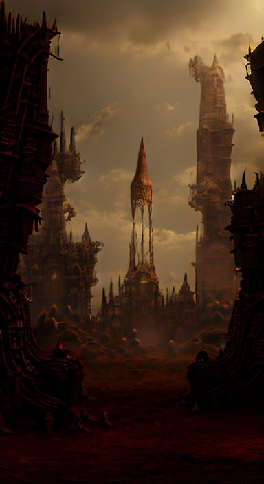 Creepy Liminal Space: Demonic Structures in Hell