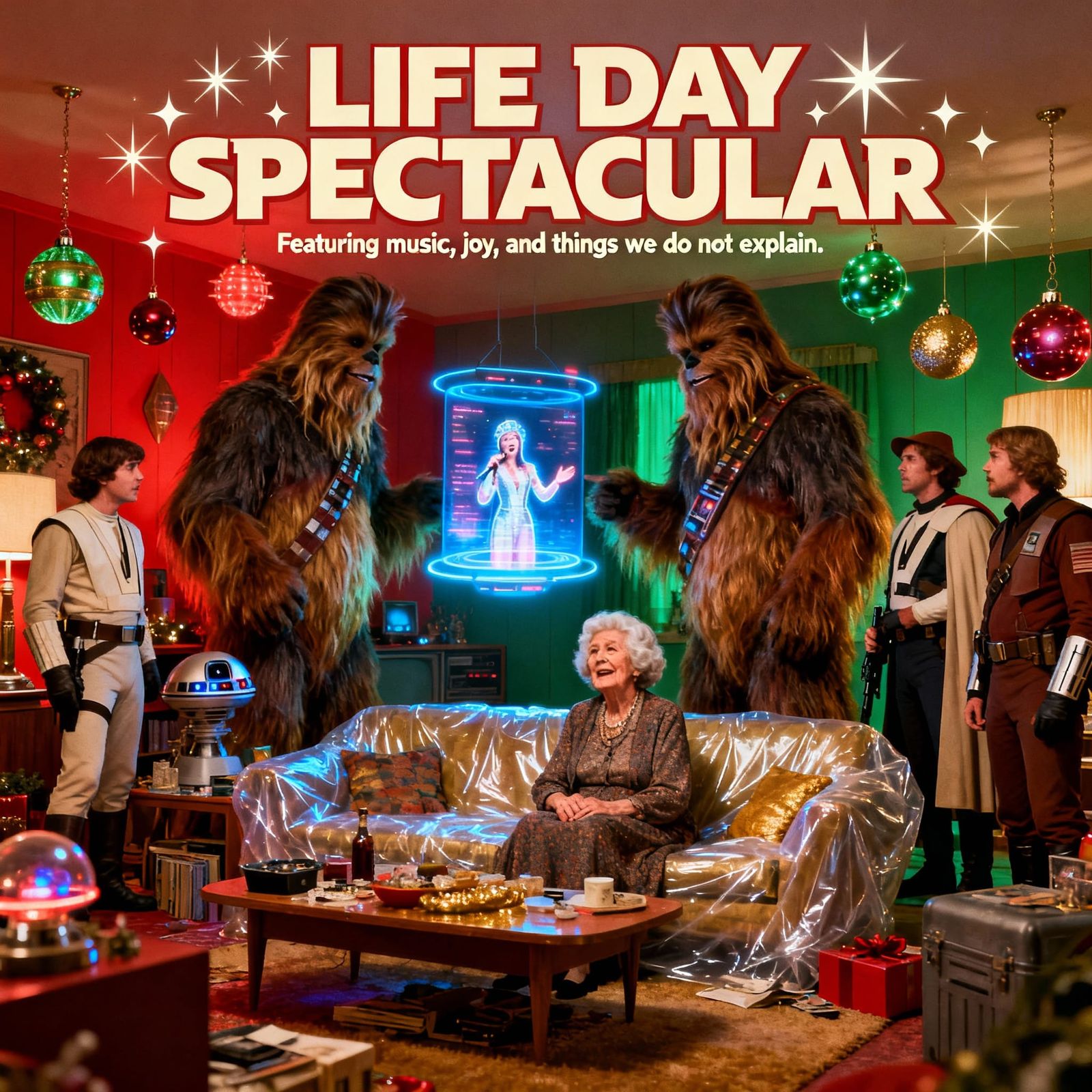 Retro Holiday Spectacular Movie Poster