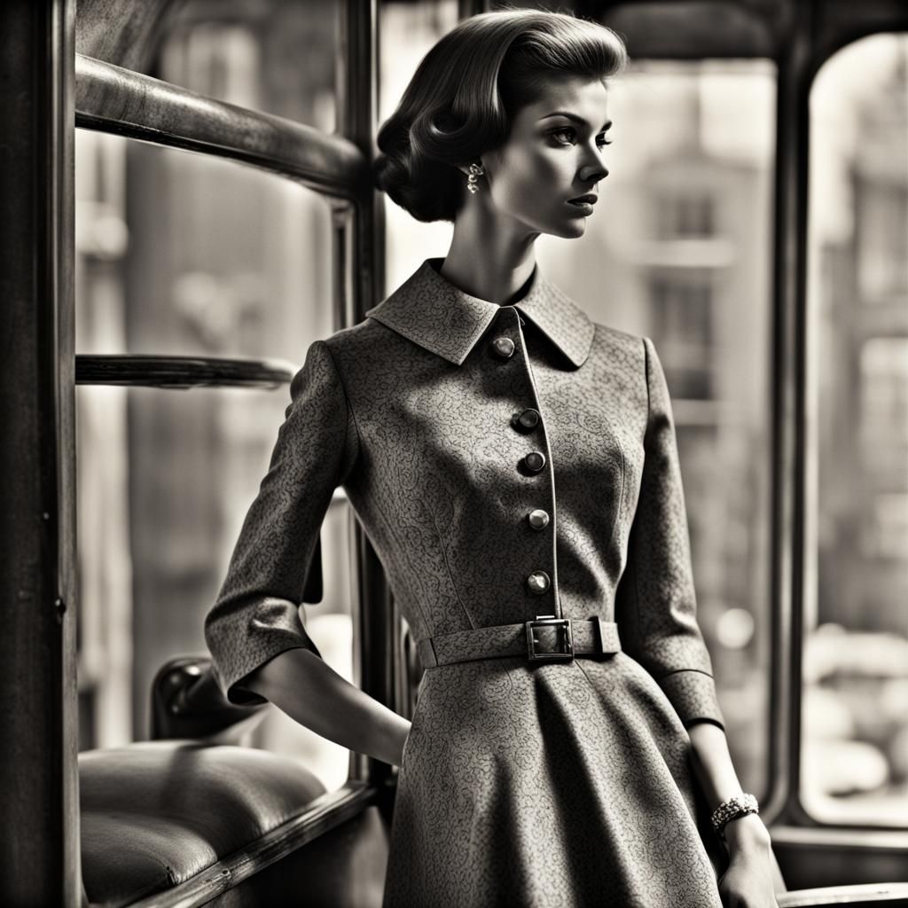 1960s woman's fashion