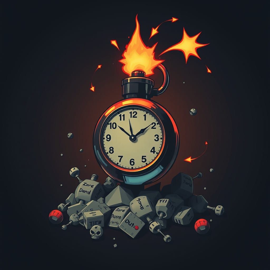 The Countdown to Catastrophe in a Ticking Time Bomb