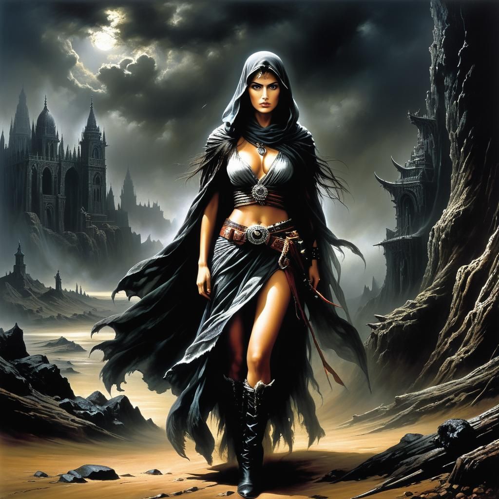 Grimdark Landscape in Multiple Styles