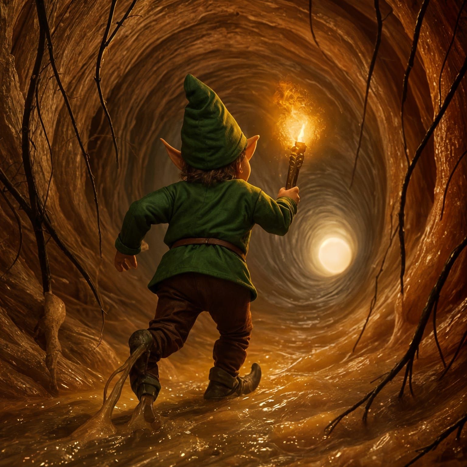 Elf's Earwax Escape: A Meticulously Detailed Journey