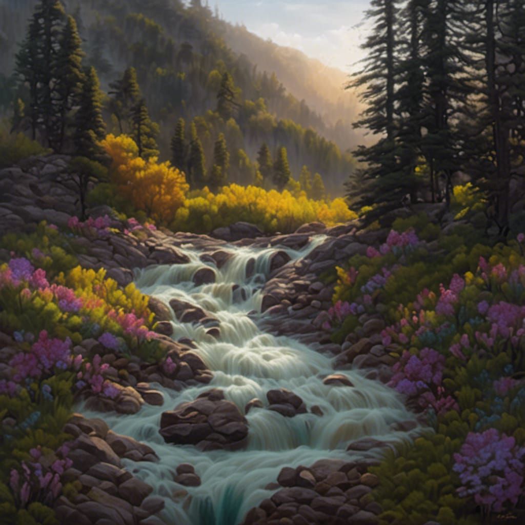 Hyperrealistic Image with Dramatic Lighting and Rich Color