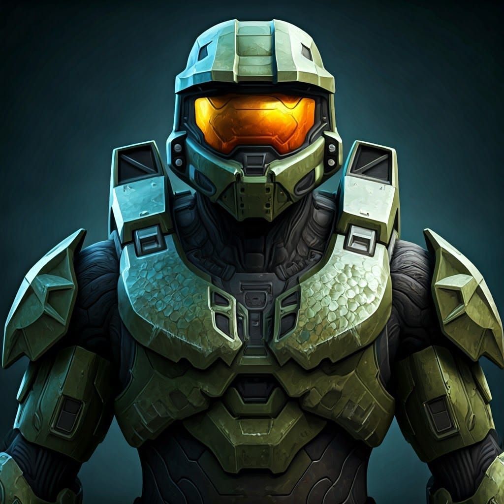 Dragon Scale Armor Fusion: Master Chief Hybrid