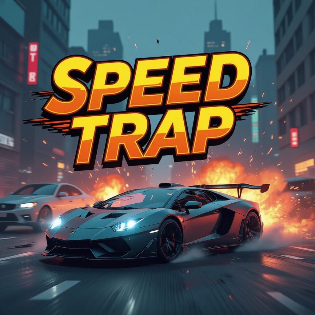 Dystopian Future: Speed Trap in Urban Chaos