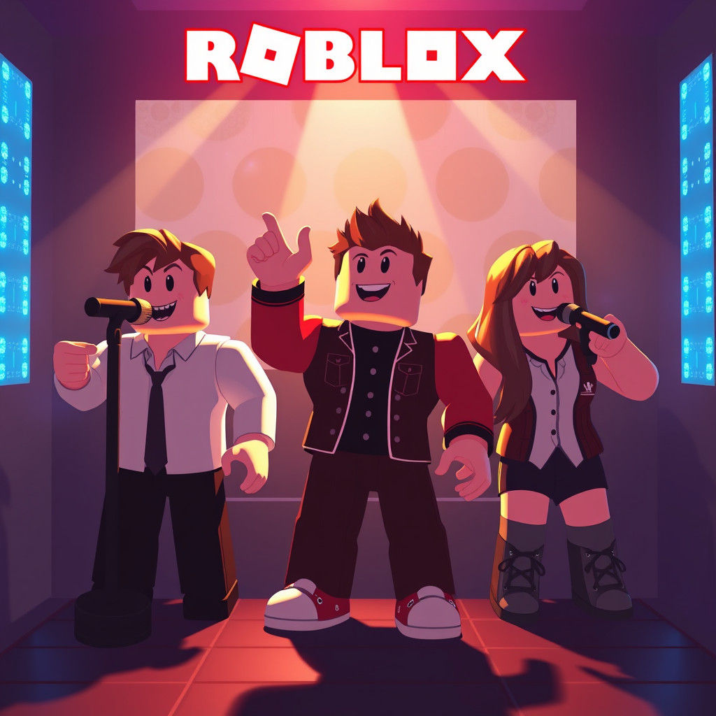 Roblox Nightclub Singers: AI-Generated Image